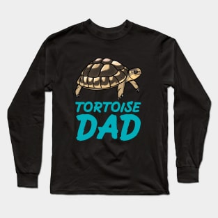 Tortoise Dad, Blue, for Tortoise Lovers Long Sleeve T-Shirt